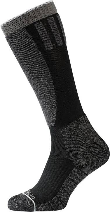 Jack Wolfskin SKI Merino Sock H C Skisokken van merinoswol 41-43 zwart black