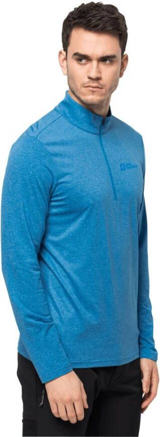 Jack Wolfskin SKY Thermal HZ Men Functioneel shirt met lange mouwen Heren M blue pacific blue pacific