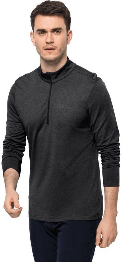 Jack Wolfskin SKY Thermal HZ Men Functioneel shirt met lange mouwen Heren M black