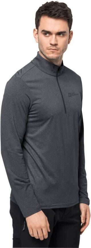 Jack Wolfskin SKY Thermal HZ Men Functioneel shirt met lange mouwen Heren S ebony