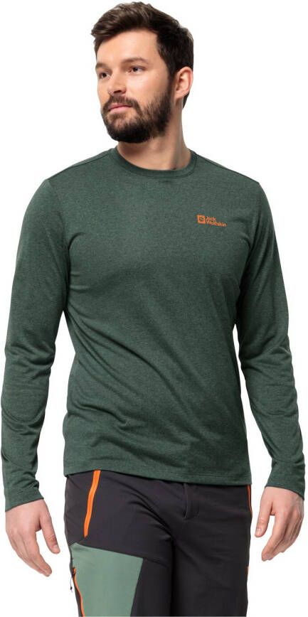 Jack Wolfskin SKY Thermal L S Men Functioneel shirt Heren M black olive black olive