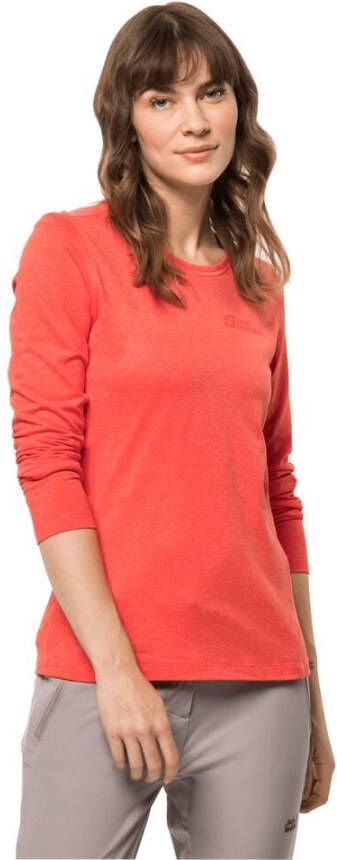 Jack Wolfskin SKY Thermal L S Women Functioneel shirt met lange mouwen Dames S red hot coral