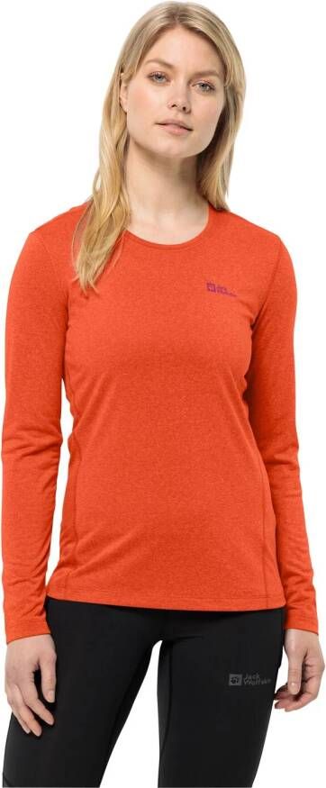 Jack Wolfskin SKY Thermal L S Women Functioneel shirt met lange mouwen Dames XS vibrant orange vibrant orange