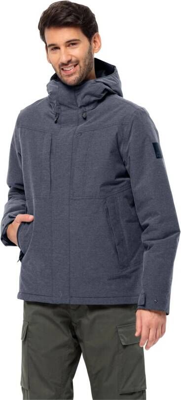 Jack Wolfskin Snowy Park Jacket Men Waterdicht winterjack Heren XXXL blue night blue