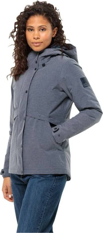 Jack Wolfskin Snowy Park Jacket Women Waterdicht winterjack Dames L blue night blue