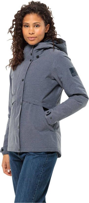 Jack Wolfskin Snowy Park Jacket Women Waterdicht winterjack Dames XXL blue night blue