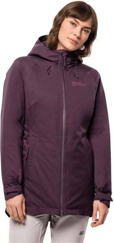 Jack Wolfskin Stirnberg Ins Jacket Women Waterdicht winterjack Dames XL violet grapevine