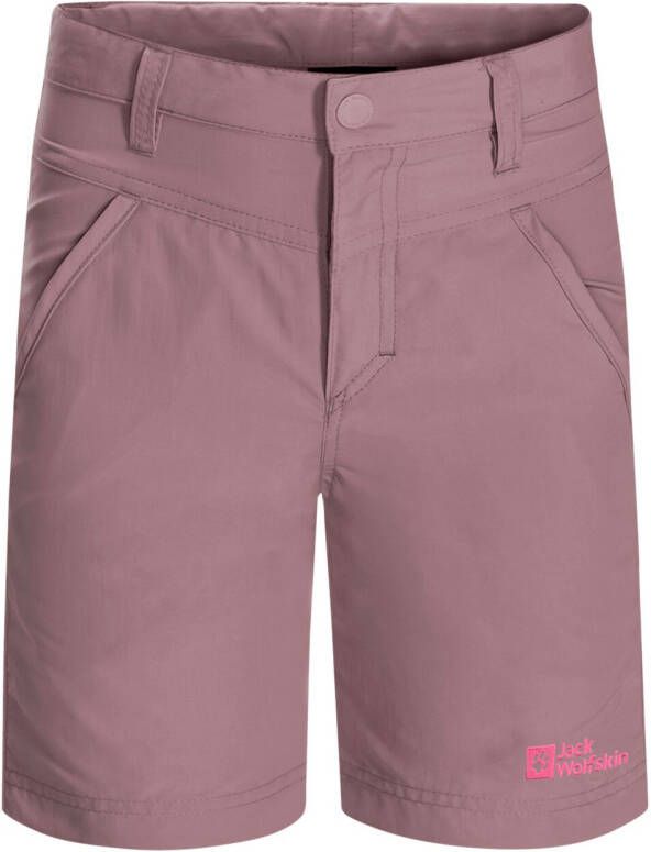 Jack Wolfskin Sun Shorts Kids Korte outdoorbroek Kinderen 104 ash mauve ash mauve