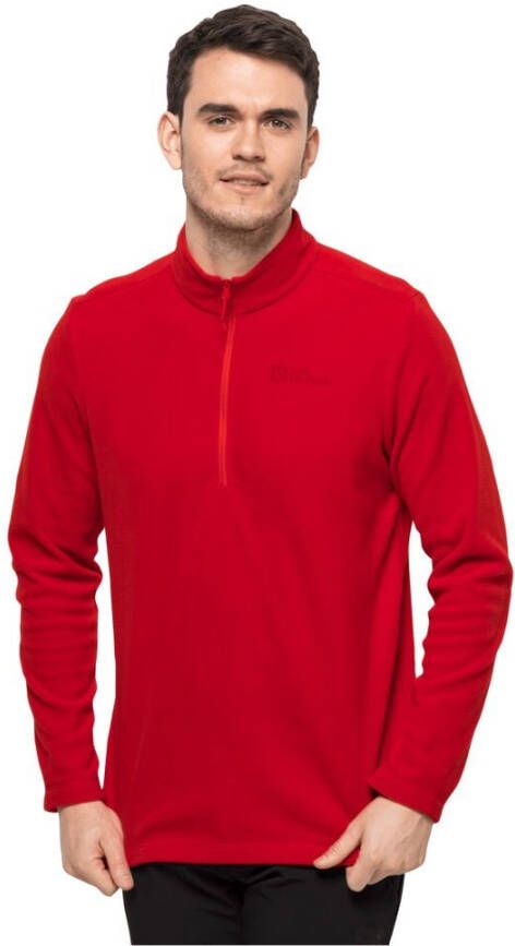 Jack Wolfskin Taunus HZ Men Fleece trui Heren L rood adrenaline red
