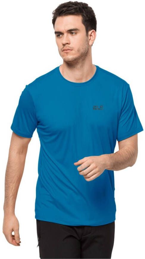 Jack Wolfskin Tech T-Shirt Men Functioneel shirt Heren L blauw blue pacific