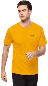 Jack Wolfskin Tech T-Shirt Men Functioneel shirt Heren XXL bruin burly yellow XT