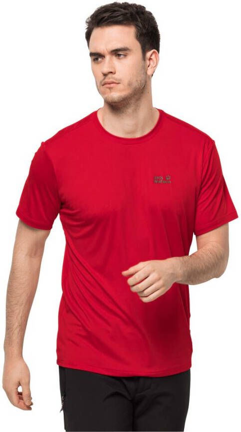 Jack Wolfskin Tech T-Shirt Men Functioneel shirt Heren XL adrenaline red adrenaline red