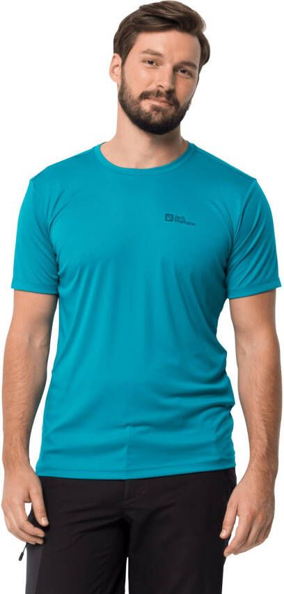 Jack Wolfskin Tech T-Shirt Men Functioneel shirt Heren M everest blue everest blue