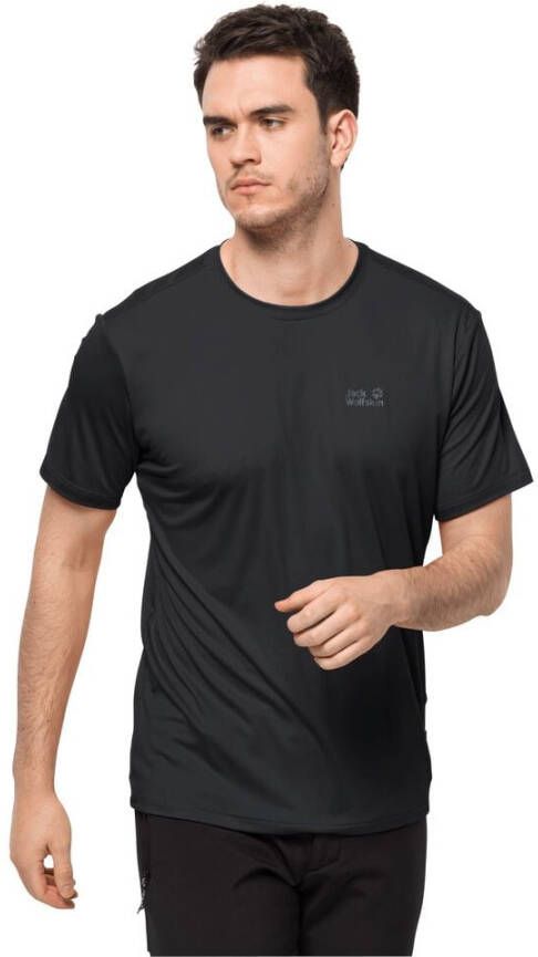 Jack Wolfskin Tech T-Shirt Men Functioneel shirt Heren S zwart black