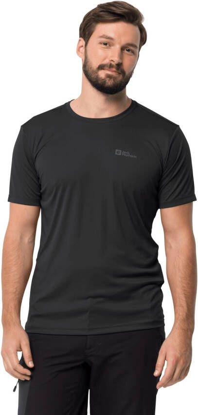 Jack Wolfskin Tech T-Shirt Men Functioneel shirt Heren XXL zwart black
