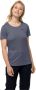 Jack Wolfskin Tech T-Shirt Women Functioneel shirt Dames XXL dolphin - Thumbnail 2