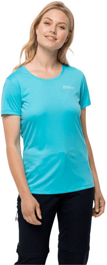 Jack Wolfskin Tech T-Shirt Women Functioneel shirt Dames L scuba