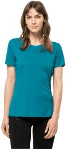 Jack Wolfskin Tech T-Shirt Women Functioneel shirt Dames XL freshwater blue freshwater blue
