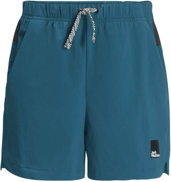 Jack Wolfskin Teen Shorts Boys Korte broek tieners 128 blue daze blue daze