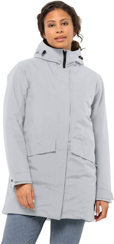 Jack Wolfskin Tempelhof Coat Women Waterdichte winterjas Dames XXL moonwalk