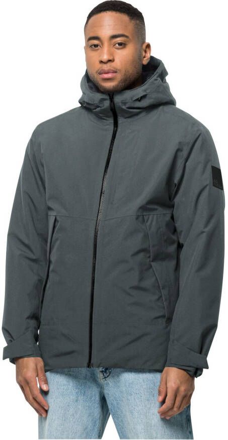 Jack Wolfskin Tempelhof Jacket Men Waterdicht winterjack Heren XXL slate green slate green