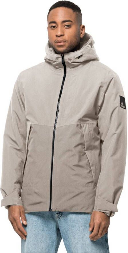 Jack Wolfskin Tempelhof Jacket Men Waterdicht winterjack Heren L winter pearl winter pearl