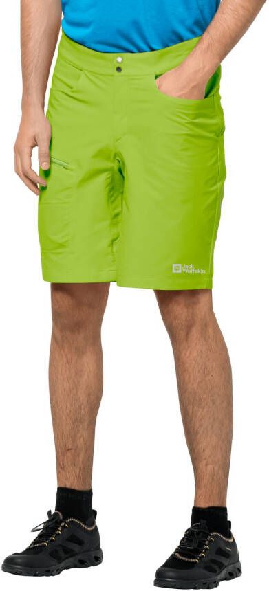 Jack Wolfskin Tourer Shorts Men Softshell-fietsshort Heren 50 fresh green fresh green