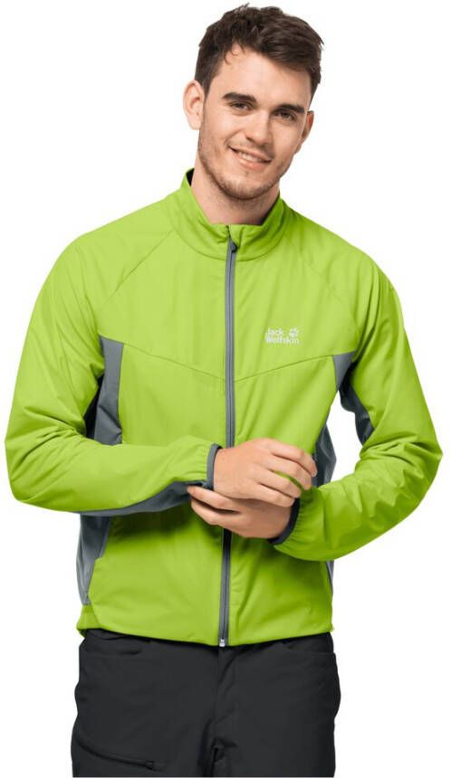 Jack Wolfskin Tourer Softshell Jacket Men Softshelljack Heren M groen spring lime