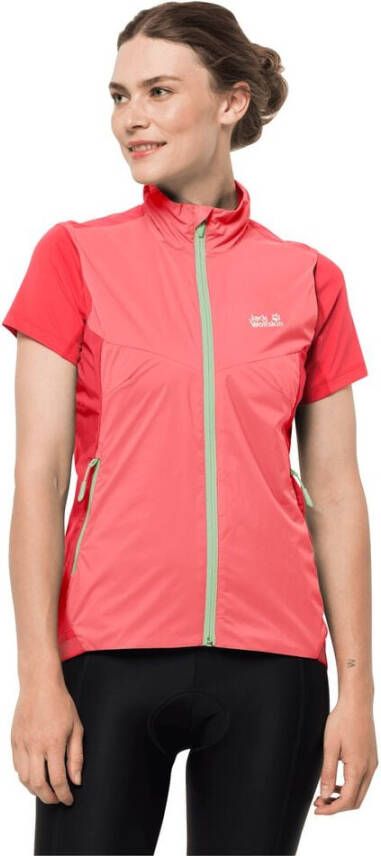 Jack Wolfskin Tourer Softshell Vest Women Softshelljack Dames XS tulip red tulip red