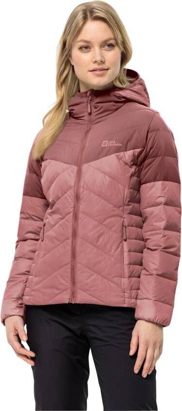 Jack Wolfskin Tundra Down Hoody Women Donsjack Dames XXL blush powder blush powder