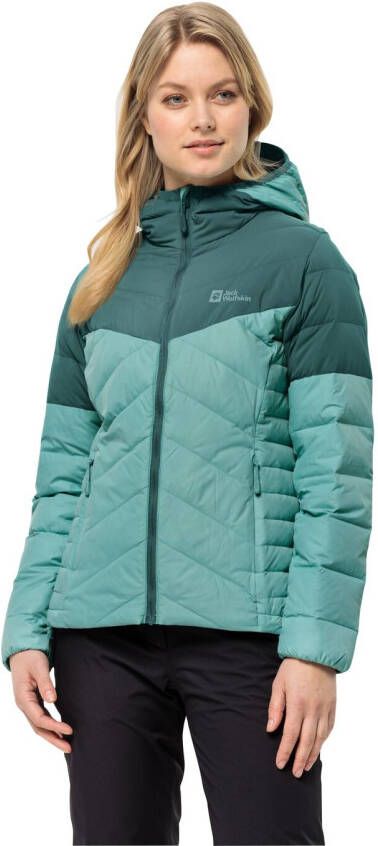 Jack Wolfskin Tundra Down Hoody Women Donsjack Dames XXL sea foam sea foam