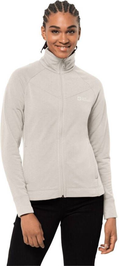 Jack Wolfskin Waldsee Jacket Women Fleece jack Dames XL bruin winter pearl