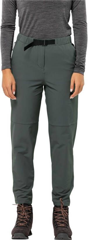 Jack Wolfskin Wandermood Pants Women Wandelbroeken Dames 46 slate green slate green