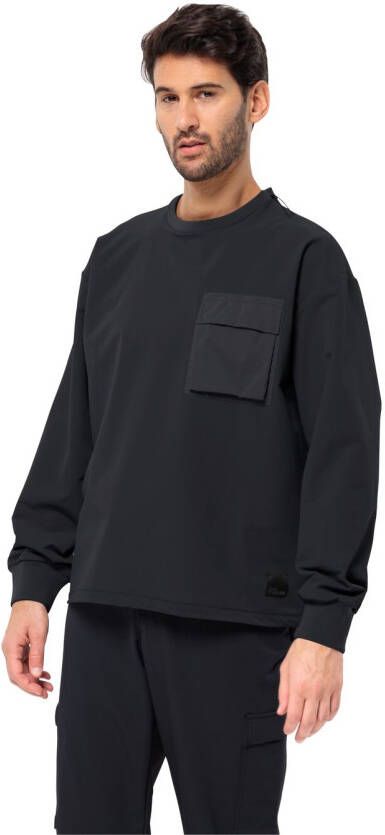 Jack Wolfskin Wandermood Pullover Men Outdoor-pullover Heren XL zwart black
