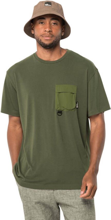 Jack Wolfskin Wanderthirst T-Shirt Men Functioneel shirt Heren XXL greenwood