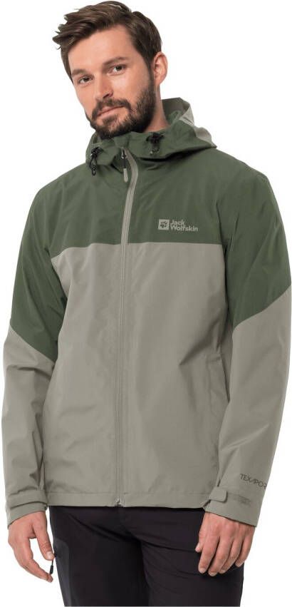 Jack Wolfskin Weiltal 2L Jacket Men Regenjack Heren L misty green misty green