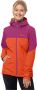 Jack Wolfskin Weiltal 2L Jacket Women Regenjack Dames L vibrant orange vibrant orange - Thumbnail 1