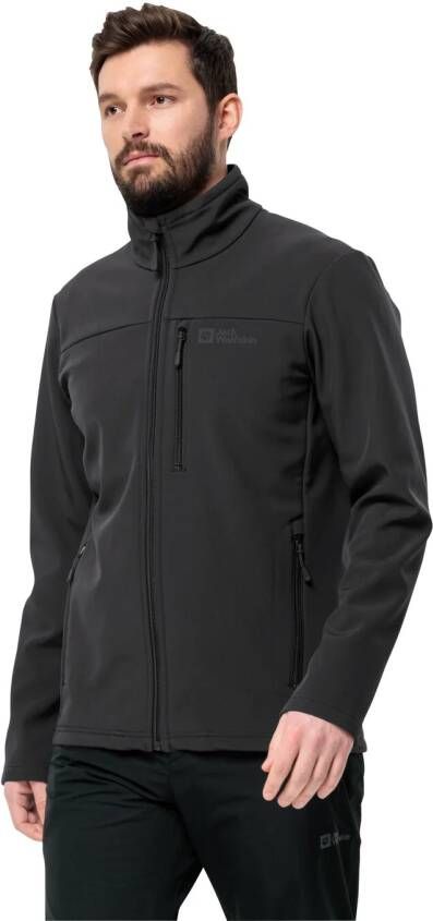 Jack Wolfskin Whirlwind Men Softshelljack Heren L zwart black
