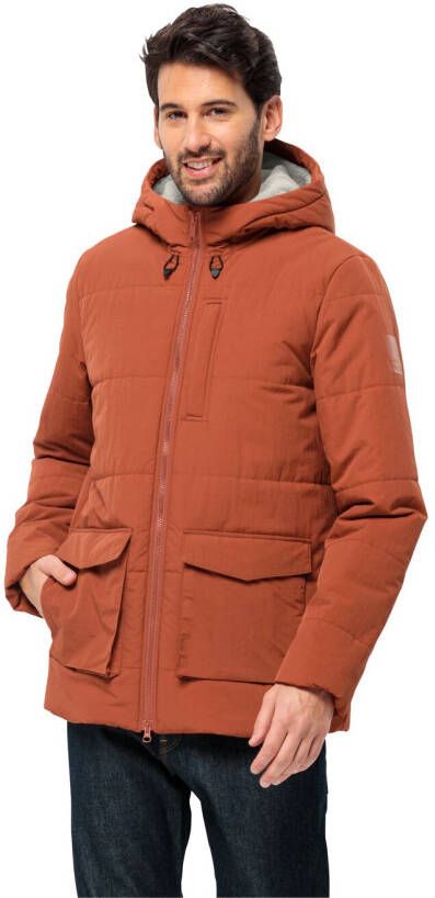 Jack Wolfskin White Frost Jacket Men Winterjack Heren XXXL carmine