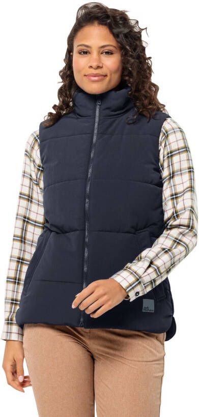 Jack Wolfskin White Frost Vest Women Outdoor-bodywarmer Dames XXL blue night blue