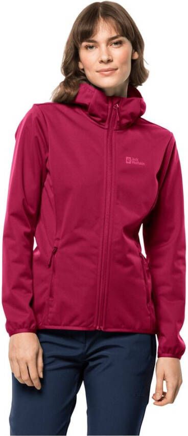 Jack Wolfskin Bornberg Hoody Women Jack voor- en najaar Dames XL purper cranberry