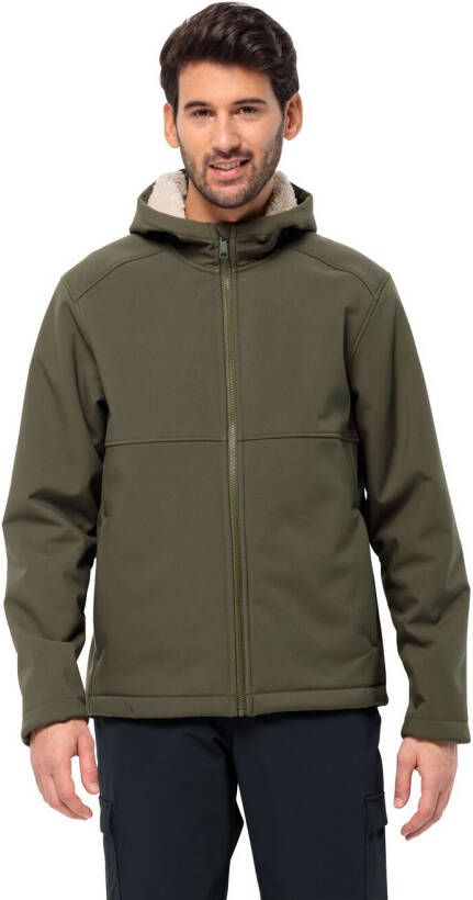 Jack Wolfskin Windland Jacket Men Softshelljack Heren XL island moss island moss