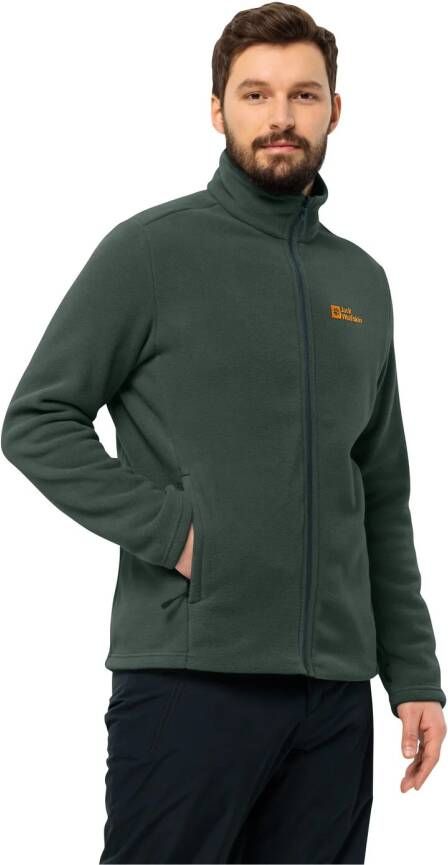 Jack Wolfskin Winterstein FZ Men Fleece jack Heren XXL black olive black olive