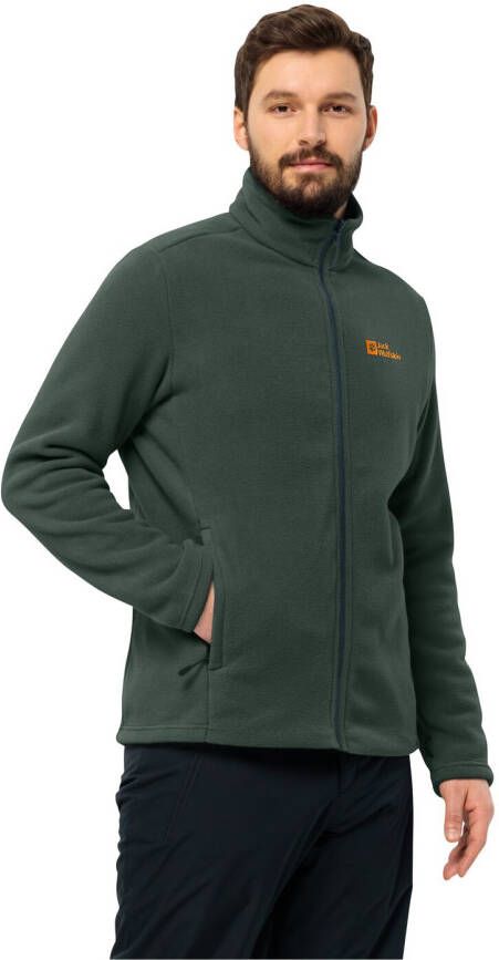 Jack Wolfskin Winterstein FZ Men Fleece jack Heren XXL black olive black olive