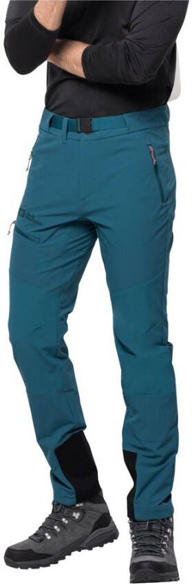 Jack Wolfskin Ziegspitz Pants Men Softshell-wandelbroek Heren 46 blue coral blue coral