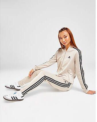 Adidas 3-Stripes Essential Tracksuit BEIGE- Dames