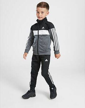 Adidas 3-Stripes Poly Tracksuit Children Black