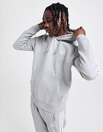 Adidas Originals Klassieke 3-Stripes Hoodie Sweater Gray Heren