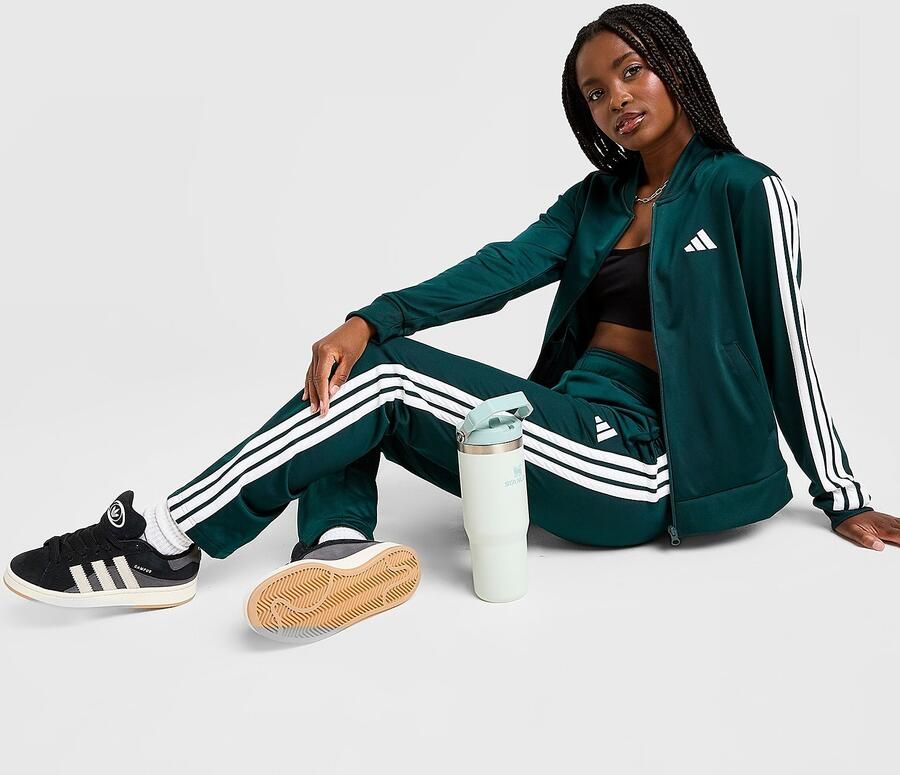 Adidas 3-Stripes Training Tracksuit Groen- Dames Groen
