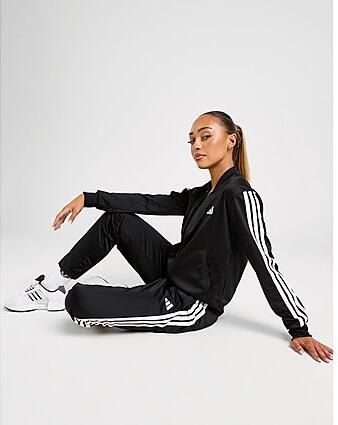 Adidas Originals Essentials 3-Stripes Track Suit Women Sportkleding zwart Maat XS Kleding - Foto 8